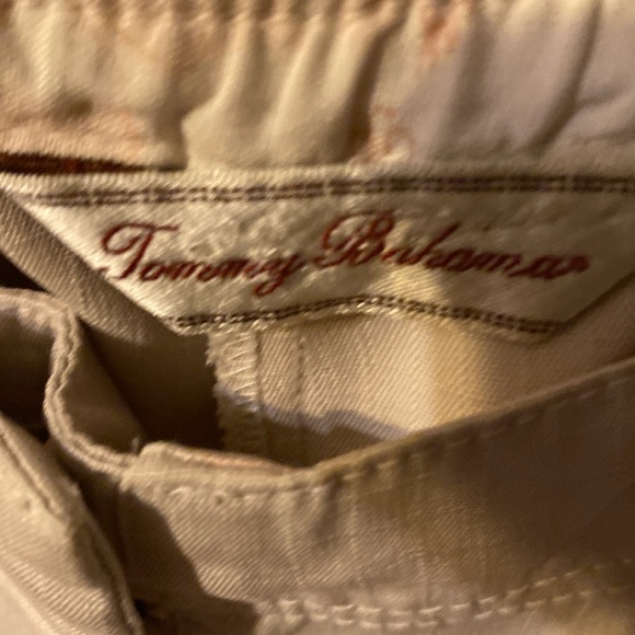 Tommy Bahama beige wide leg size 1 - Picture 2 of 5